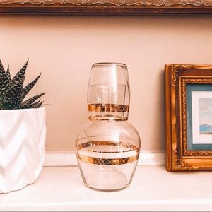 Better-side Water Pitcher & Glass